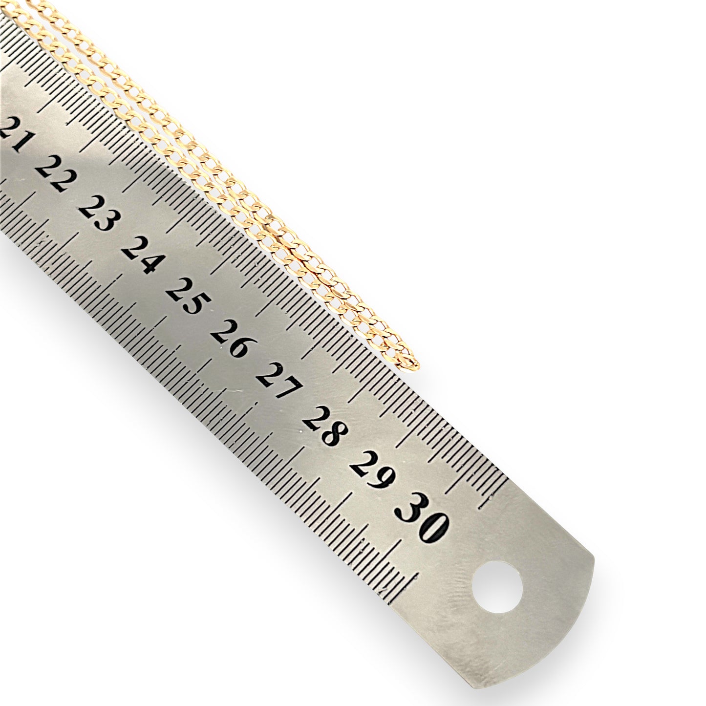 GOLD DEAL | 9ct (9K) Gold Outstanding Oval Curb Link Chain 56cm