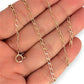 GOLD DEAL | 9ct (9K) Gold Oval-crafted Link Chain 45cm