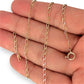 GOLD DEAL | 9ct (9K) Gold Oval-crafted Link Chain 45cm
