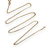 GOLD DEAL | 9ct (9K) Gold Flat-Forged brilliance Curb Link Chain 44cm