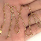 GOLD DEAL | 9ct (9K) Gold Crisp Curated Curb Link Refurbished Chain 45cm