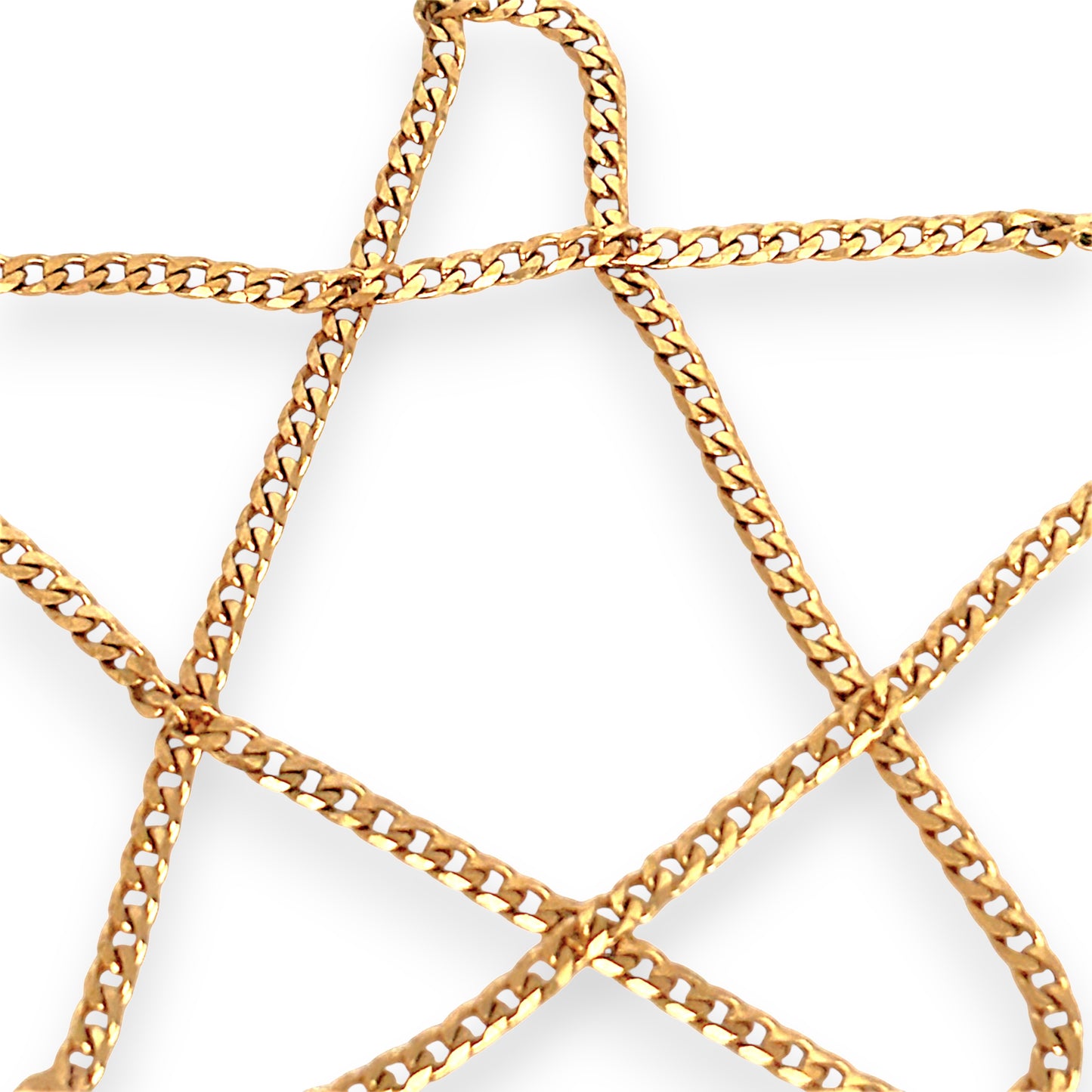 GOLD DEAL | 9ct (9K) Gold Crisp Curated Curb Link Refurbished Chain 45cm