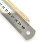 GOLD DEAL | 9ct (9K) Gold Rounded Flat Smooth Curb Link Refurbished Chain 60cm