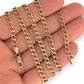 GOLD DEAL | 9ct (9K) Gold NZ, Traditional Style Confident Curb Link Chain 64cm