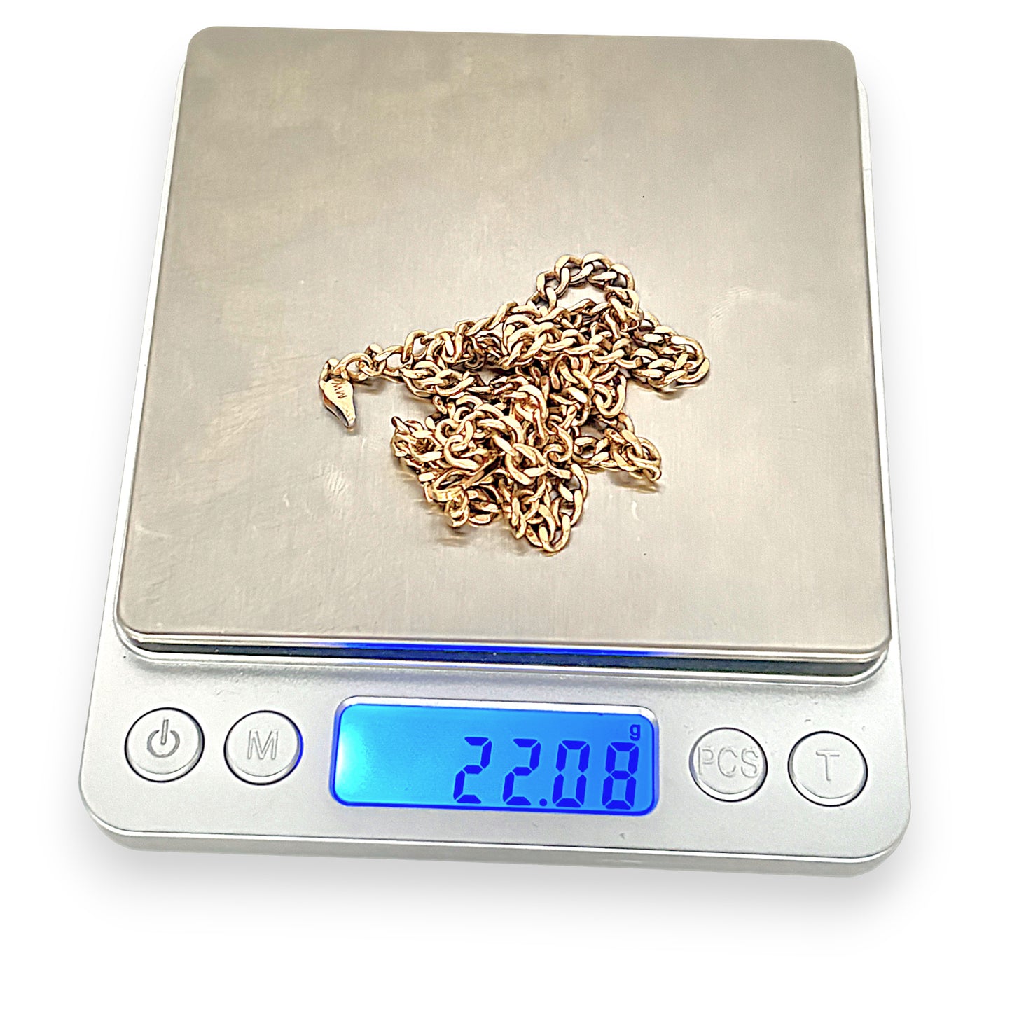 GOLD DEAL | 9ct (9K) Gold NZ, Traditional Style Confident Curb Link Chain 64cm