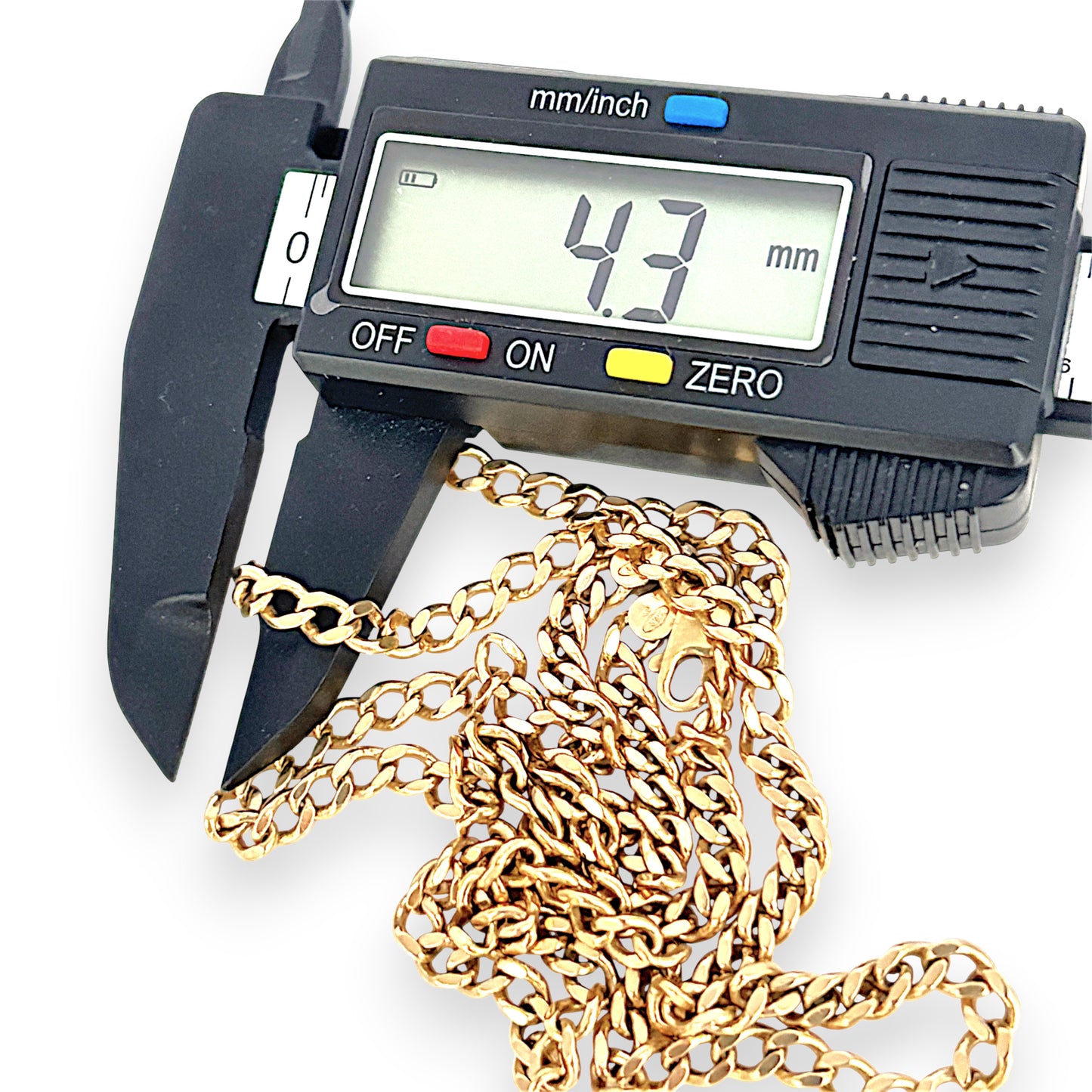 GOLD DEAL | 9ct (9K) Gold NZ, Traditional Style Confident Curb Link Chain 64cm