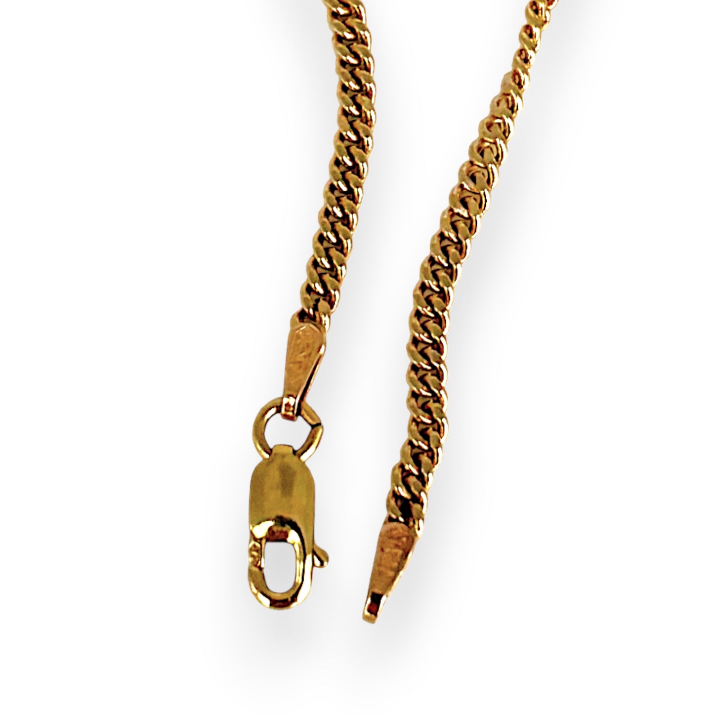GOLD DEAL | 9ct (9K) Gold Soft Edge Timeless Elegance Curb Chain 45cm