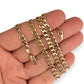 GOLD DEAL | 9ct (9K) Gold Elegant Flow Curb Chain 55cm