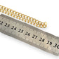 GOLD DEAL | 9ct (9K) Gold Elegant Flow Curb Chain 55cm