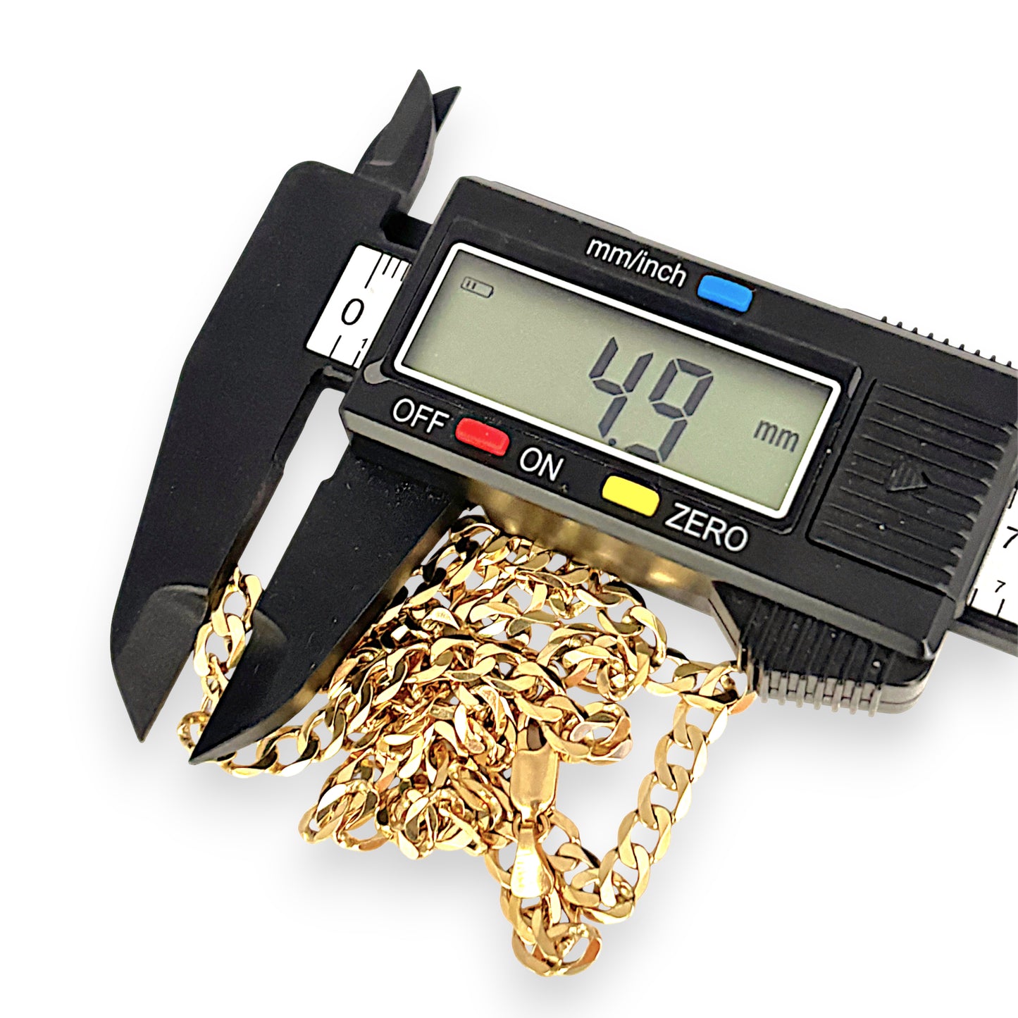 GOLD DEAL | 9ct (9K) Gold Elegant Flow Curb Chain 55cm
