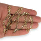 GOLD DEAL | 9ct (9K) Gold Elegant Flow Curb Chain 55cm