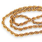 GOLD DEAL | 9ct (9K) Gold Prince of Wales Rope Chain 45cm Valuation $4,600