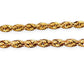 GOLD DEAL | 9ct (9K) Gold Prince of Wales Rope Chain 45cm Valuation $4,600
