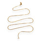 GOLD DEAL | 9ct (9K) Gold Fluid Elegance - Soft Silky Snake Chain 47cm
