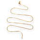 GOLD DEAL | 9ct (9K) Gold Fluid Elegance - Soft Silky Snake Chain 47cm