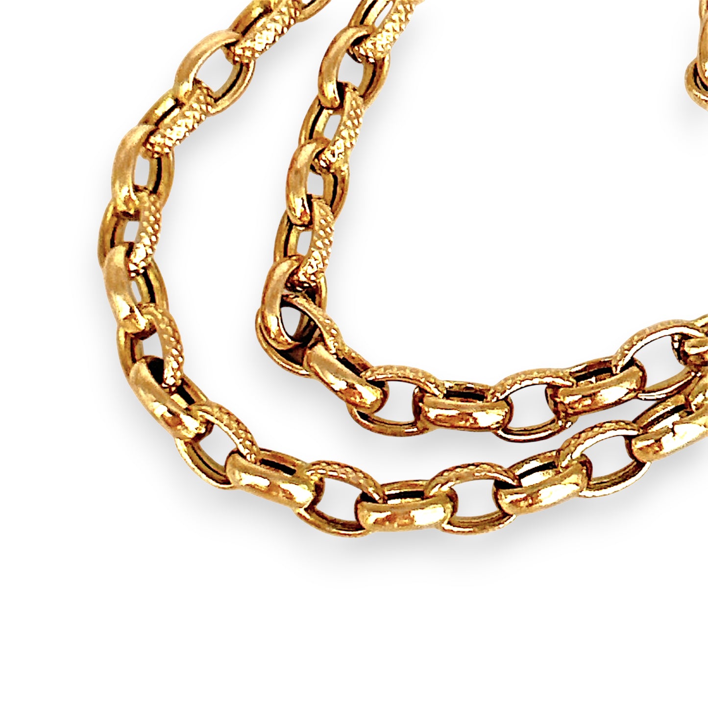 GOLD DEAL | 9ct (9K) Gold Heart Padlock Necklace 52cm Valuation $2,890