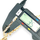 GOLD DEAL | 9ct (9K) Gold Heart Padlock Necklace 52cm Valuation $2,890