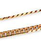 GOLD DEAL | 9ct (9K) Gold Bold Chunky Curb Link Chain 50cm Valuation $11,200