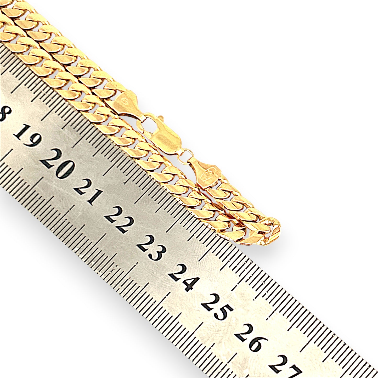 GOLD DEAL | 9ct (9K) Gold Bold Chunky Curb Link Chain 50cm Valuation $11,200