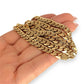 GOLD DEAL | 9ct (9K) Gold Bold Chunky Curb Link Chain 50cm Valuation $11,200