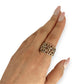 GOLD DEAL | 9ct (9K) Gold Refurbished Mirage Filigree Ring Size Q