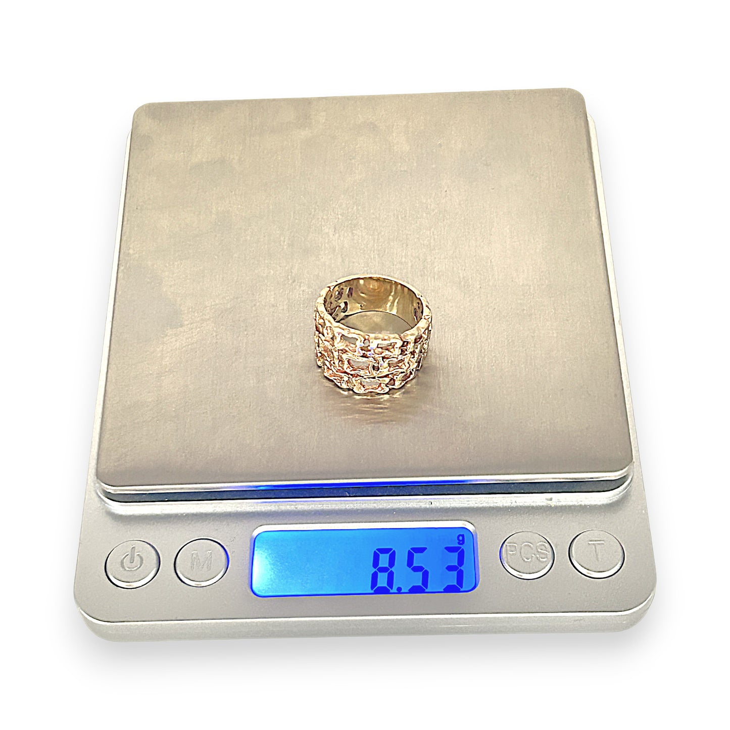 GOLD DEAL | 9ct (9K) Gold Refurbished Mirage Filigree Ring Size Q