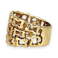 GOLD DEAL | 9ct (9K) Gold Refurbished Mirage Filigree Ring Size Q