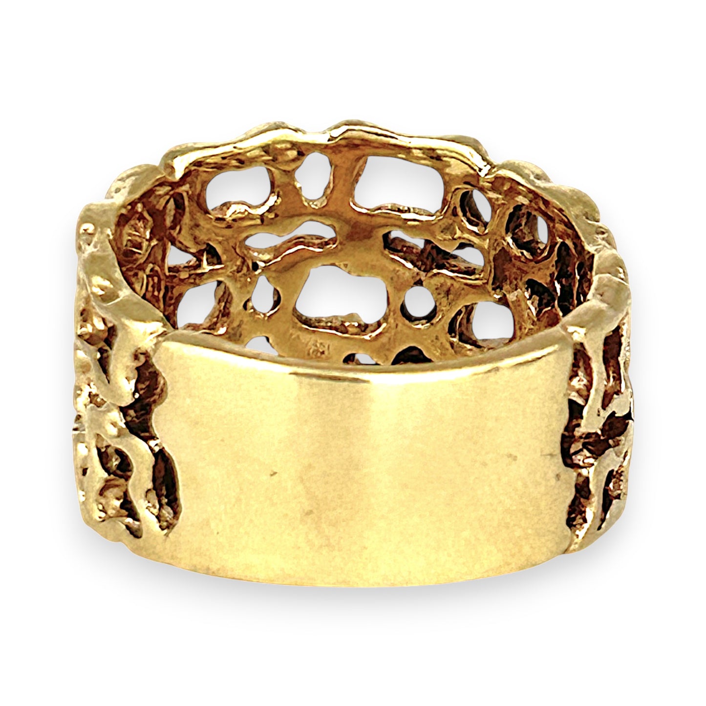 GOLD DEAL | 9ct (9K) Gold Refurbished Mirage Filigree Ring Size Q