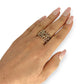 GOLD DEAL | 9ct (9K) Gold Refurbished Mirage Filigree Ring Size Q