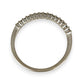 GOLD DEAL | 9ct (9K) White Gold Lustra Diamond Band Size N1/2