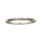 GOLD DEAL | 9ct (9K) White Gold Lustra Diamond Band Size N1/2