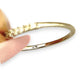 GOLD DEAL | 9ct (9K) White Gold Lustra Diamond Band Size N1/2