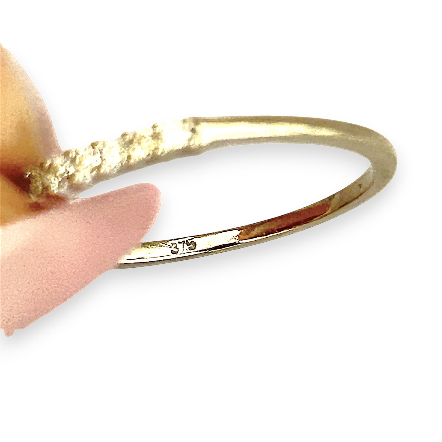 GOLD DEAL | 9ct (9K) White Gold Lustra Diamond Band Size N1/2