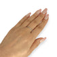 GOLD DEAL | 9ct (9K) White Gold Lustra Diamond Band Size N1/2