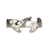 GOLD DEAL | 18ct (18K) White Gold Elara Sculpted Diamond Ring Size Q