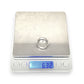 GOLD DEAL | 18ct (18K) White Gold Elara Sculpted Diamond Ring Size Q