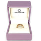 GOLD DEAL | 9ct (9K) Gold MICHAEL HILL Diamond Wave Ring Size P