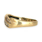GOLD DEAL | 9ct (9K) Gold MICHAEL HILL Diamond Wave Ring Size P