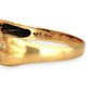 GOLD DEAL | 9ct (9K) Gold MICHAEL HILL Diamond Wave Ring Size P