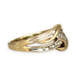 GOLD DEAL | 9ct (9K) Y/W Gold Eternal Harmony Diamond Weave Ring Size P