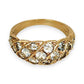 NZGD | 9ct Gold Refurbished Vintage Lattice Ring Size L