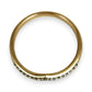 GOLD DEAL | 9ct (9K) Gold PROUNDS Celeste V Diamond Band Size O1/2