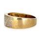 GOLD DEAL | 9K (9ct) Gold Greek Key Style Diamond Refurbished Ring Valuation $1,850