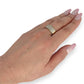 GOLD DEAL | 9K (9ct) Gold Greek Key Style Diamond Refurbished Ring Valuation $1,850