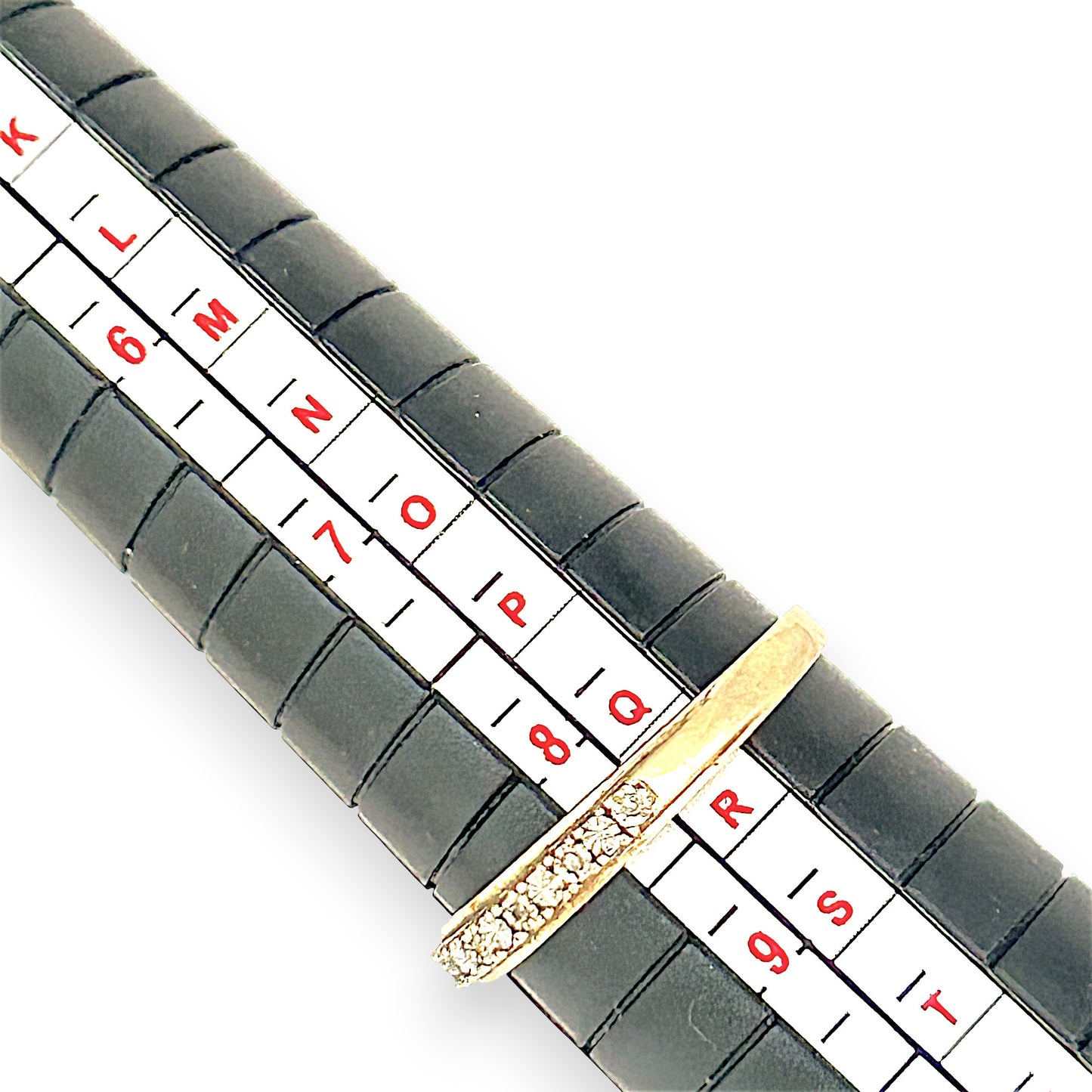 GOLD DEAL | 9ct (9K) Gold PROUNDS Linea Diamond Channel Ring Q1/2