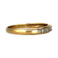 GOLD DEAL | 9ct (9K) Gold PROUNDS Linea Diamond Channel Ring Q1/2