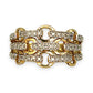 GOLD DEAL | 9ct (9K) Gold Diamond Link Band Ring Valuation $1,800