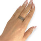 GOLD DEAL | 9ct (9K) Gold Diamond Link Band Ring Valuation $1,800