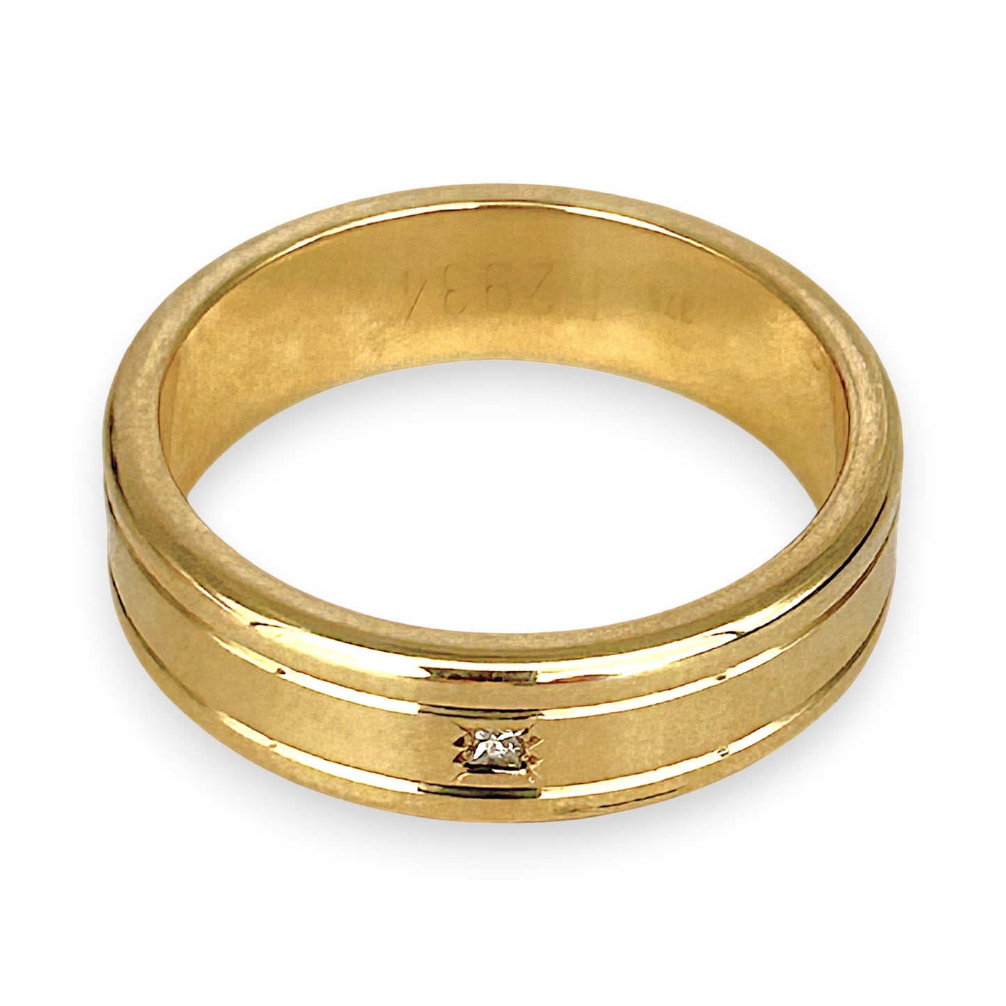 GOLD DEAL | 9ct (9K) Gold Refurbished Solstice Diamond Ring Size S