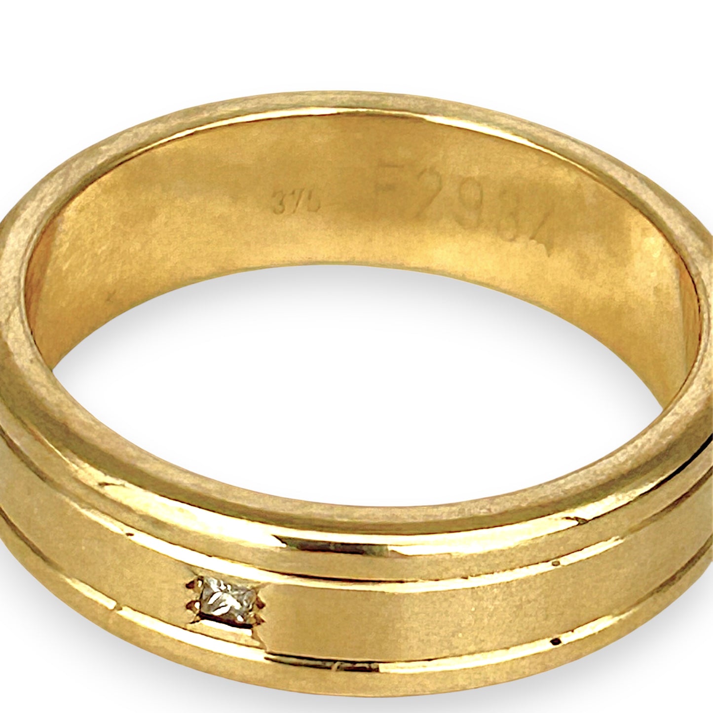 GOLD DEAL | 9ct (9K) Gold Refurbished Solstice Diamond Ring Size S